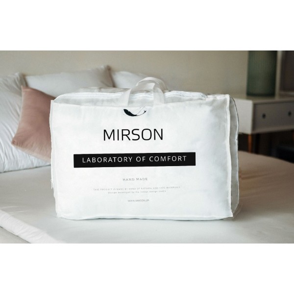 Фото - Ковдра літня двоспальна євро MirSon Silk Royal Pearl 0504 літо 220х240 см (2200000038586)