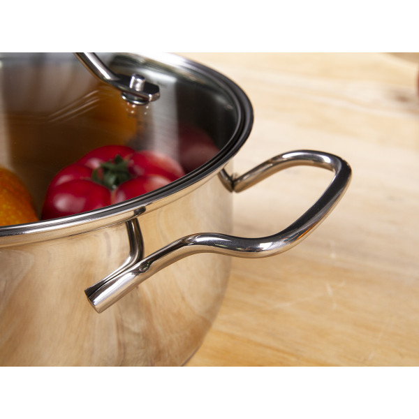 Фото - Набір посуду Tefal A702SC85 Intuition 10 пр. (Кастр. 6/4,9/2,9/2, ковш 1,3 л)