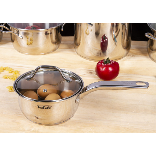 Фото - Набір посуду Tefal A702SC85 Intuition 10 пр. (Кастр. 6/4,9/2,9/2, ковш 1,3 л)