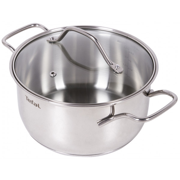 Фото - Набір посуду Tefal A702SC85 Intuition 10 пр. (Кастр. 6/4,9/2,9/2, ковш 1,3 л)