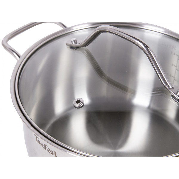 Фото - Набір посуду Tefal A702SC85 Intuition 10 пр. (Кастр. 6/4,9/2,9/2, ковш 1,3 л)