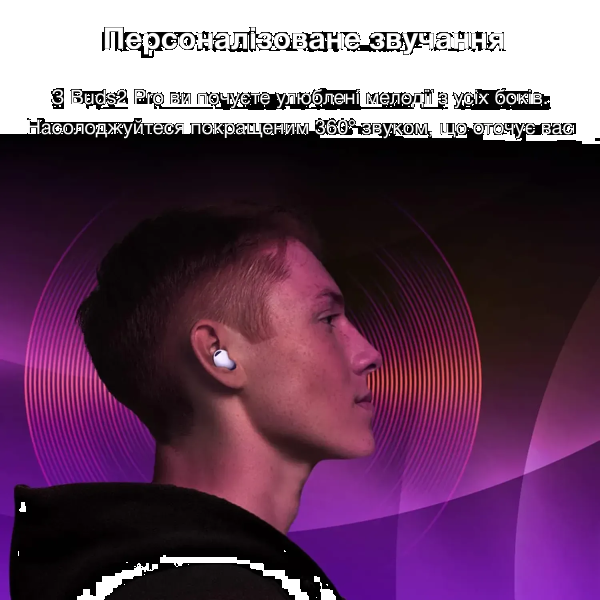 Фото - Навушники вкладиші бездротові TWS INSPIRE Buds2 Pro Purple