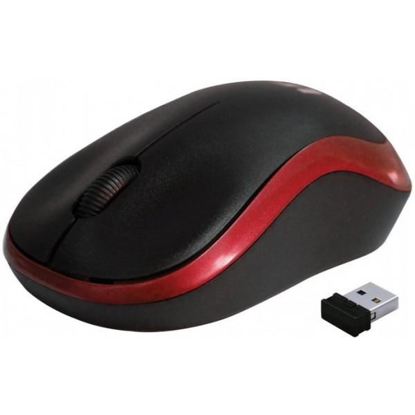 Фото - Миша бездротова Rebeltec Meteor Red/Black