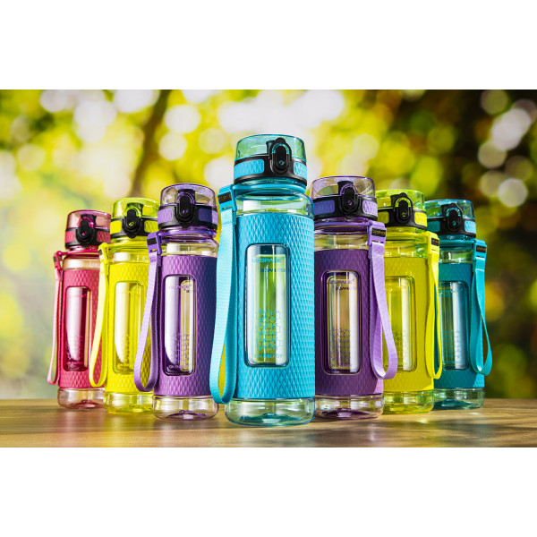 Фото - Пляшка для води UZspace 5044 Diamond 450 мл Фиолетовая