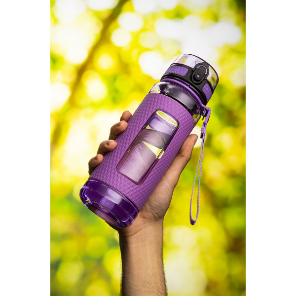 Фото - Уценка - Бутылка для воды UZspace 5045 Diamond 700 мл Фиолетовая