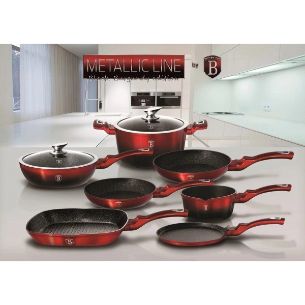 Фото - Сковорода універсальна BerlingerHaus 28 см (BH 1622N)