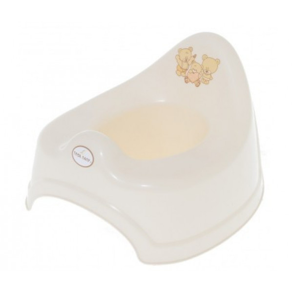 Фото - Горщик дитячий Tega Baby Ведмедики з музикою Бежевий (PO-038-119)
