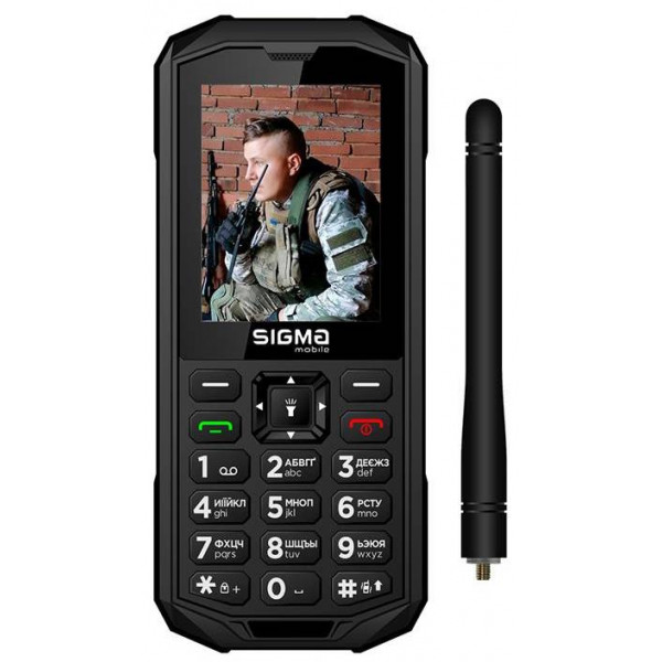Фото - Уцінка - Мобільний телефон Sigma mobile X-treme PA68 Wave Black Фото - Уцінка - Мобільний телефон Sigma mobile X-treme PA68 Wave Black