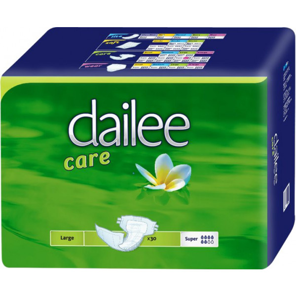 Фото - Одноразовые подгузники Dailee Care Super Large для взрослых дышащие Размер 4, 30 шт. (144.12.003)