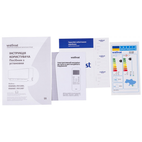 Фото - Кондиционер сплит Vestfrost VFA13AB7 inverter (Wi-Fi)
