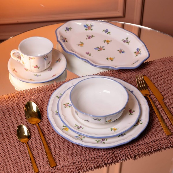 Фото - Столовый сервиз Yiwu Retro Floral 32 пр. (Y78-9A)