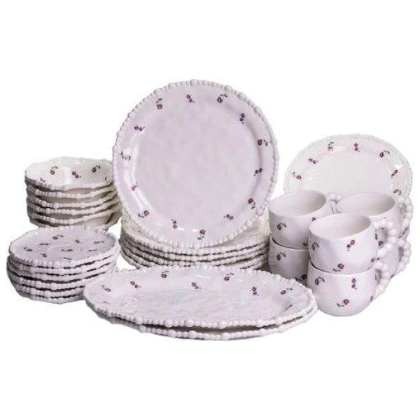 Фото - Столовый сервиз Yiwu Pearl 32 пр. (YY78-4A)