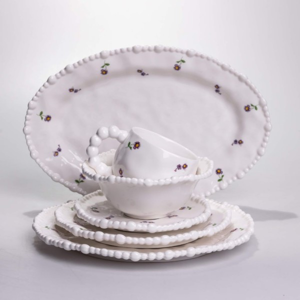 Фото - Столовый сервиз Yiwu Pearl 32 пр. (YY78-4A)