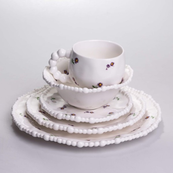 Фото - Столовый сервиз Yiwu Pearl 32 пр. (YY78-4A)