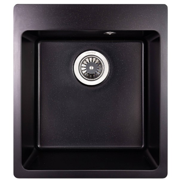 Фото - Мийка кухонна Interline CAVA Black