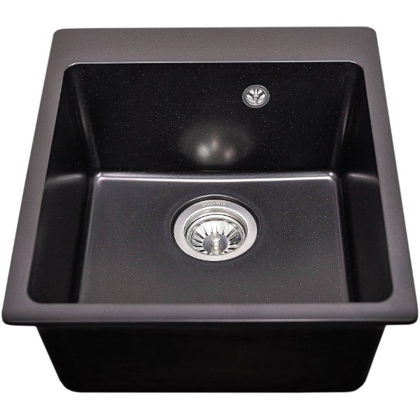 Фото - Мийка кухонна Interline CAVA Black