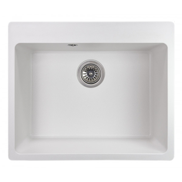 Фото - Мийка кухонна Interline CAVA MAXI White Фото - Мийка кухонна Interline CAVA MAXI White