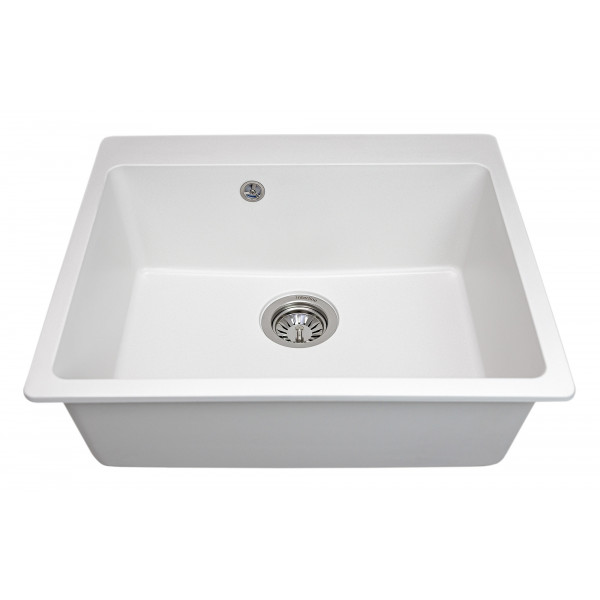 Фото - Мийка кухонна Interline CAVA MAXI White