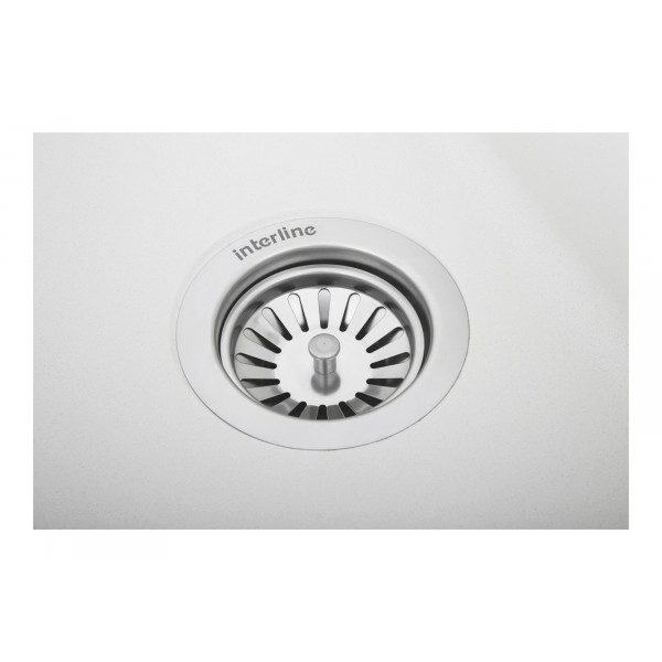 Фото - Мийка кухонна Interline CAVA MAXI White