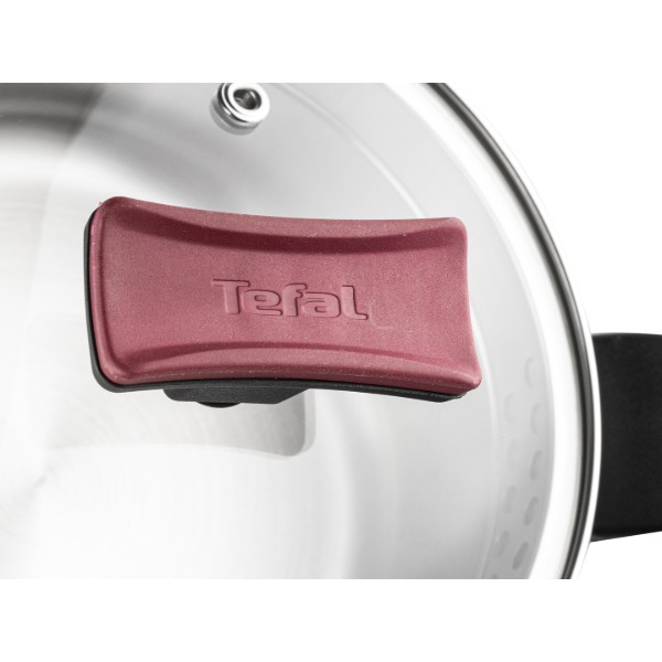 Фото - Набір посуду Tefal G723SA74 Cook & Clip 10 пр каструлі 22см (6,1 л)/24 см (5,0 л)/20 см (2,9 л)/18 см (2,0 л), ковш16 см (1,5 л)