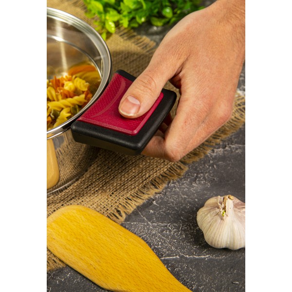 Фото - Набір посуду Tefal G723SA74 Cook & Clip 10 пр каструлі 22см (6,1 л)/24 см (5,0 л)/20 см (2,9 л)/18 см (2,0 л), ковш16 см (1,5 л)