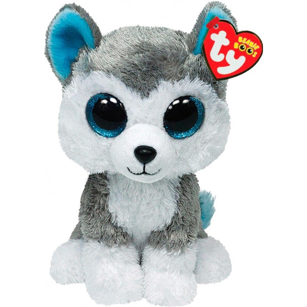 Фото - М'яка іграшка TY Beanie Boo's 36006 Хаскі "Slush" 15см (36006)