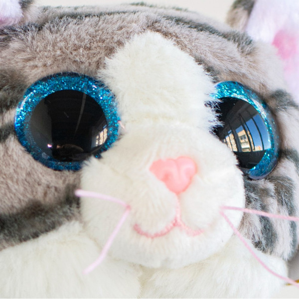 Фото - М'яка іграшка глазастик TY BEANIE BELLIES Кішка "MITZI" (40539)