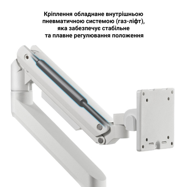 Фото - Кріплення для телевізора OfficePro MA801W 17-49" 2-20 кг White