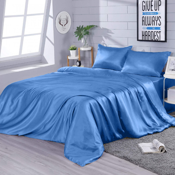 Фото - Комплект постільної білизни Zastelli Navy 145х210 Синій (16994)