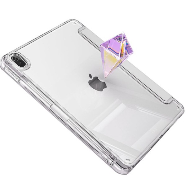 Фото - Чохол для планшета BeCover Ultra Slim Origami Transparent з кріпленням Apple iPad 10.9" (2022/2024)/iPad (А16) 2025 11" Gray (712939)