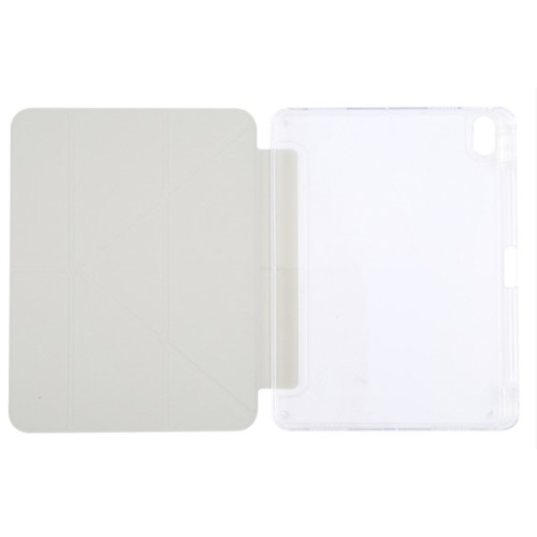 Фото - Чохол для планшета BeCover Ultra Slim Origami Transparent з кріпленням Apple iPad 10.9" (2022/2024)/iPad (А16) 2025 11" Gray (712939)
