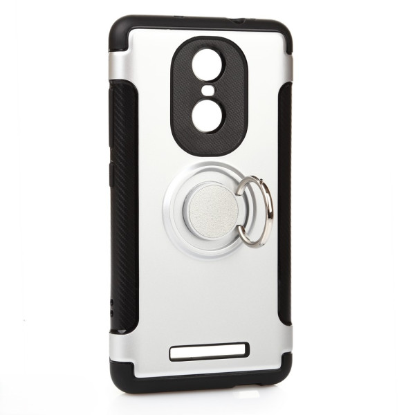 Фото - Чохол для смартфону BeCover Magnetic Ring Stand for Xiaomi Redmi Note 3 Silver (701920)