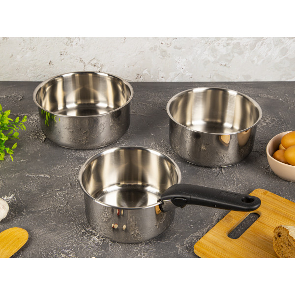 Фото - Набор ковшей со съемной ручкой Tefal L9419502 Ingenio Preference 4 пр.