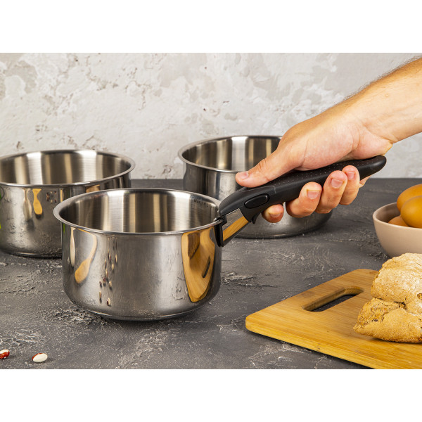 Фото - Набор ковшей со съемной ручкой Tefal L9419502 Ingenio Preference 4 пр.