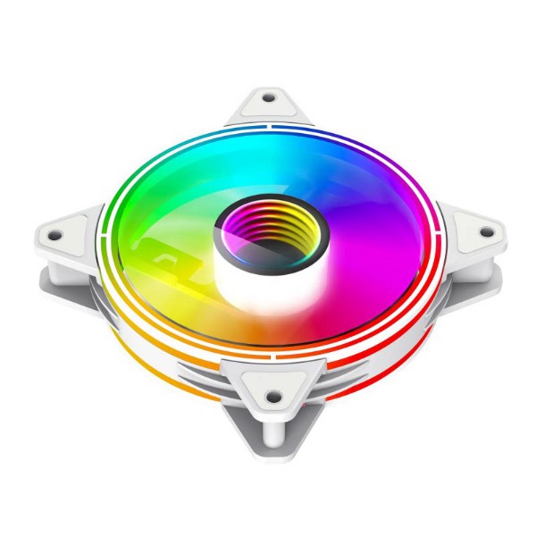 Фото - Корпусный вентилятор Gamemax FN-12Rainbow-Q-Infinity WT