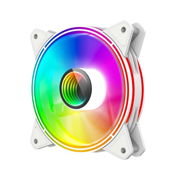 Фото - Корпусный вентилятор Gamemax FN-12Rainbow-Q-Infinity WT