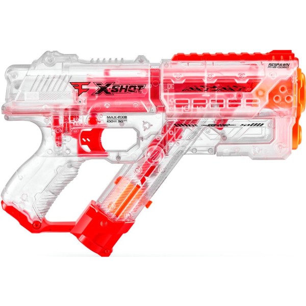 Фото - Бластер многозарядный ZURU X-SHOT Chaos FAZE Respawn (12 шариков) (36499)