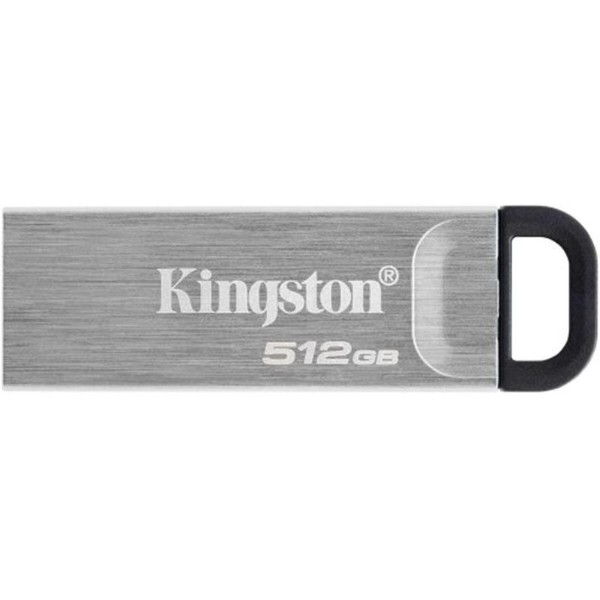 Фото - Флеш USB Kingston USB3.2 512GB DataTraveler Kyson Silver/Black (DTKN/512GB) Фото - Флеш USB Kingston USB3.2 512GB DataTraveler Kyson Silver/Black (DTKN/512GB)