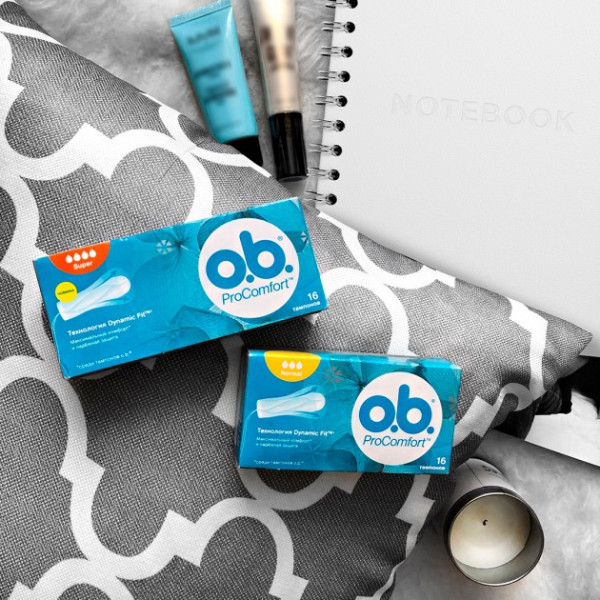 Фото - Тампоны гигиенические o.b. ProComfort Super 16 шт. (3574660234329)