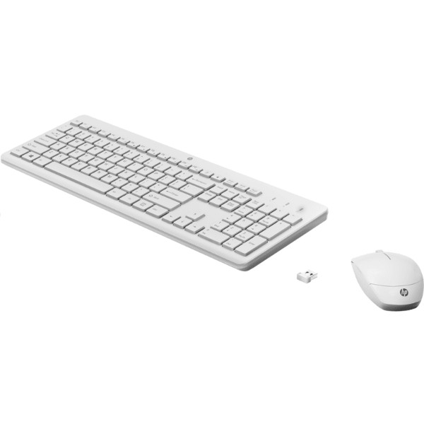 Фото - Клавиатура+мышь беспроводная HP 230 Wireless Mouse and Keyboard Combo White (3L1F0AA)