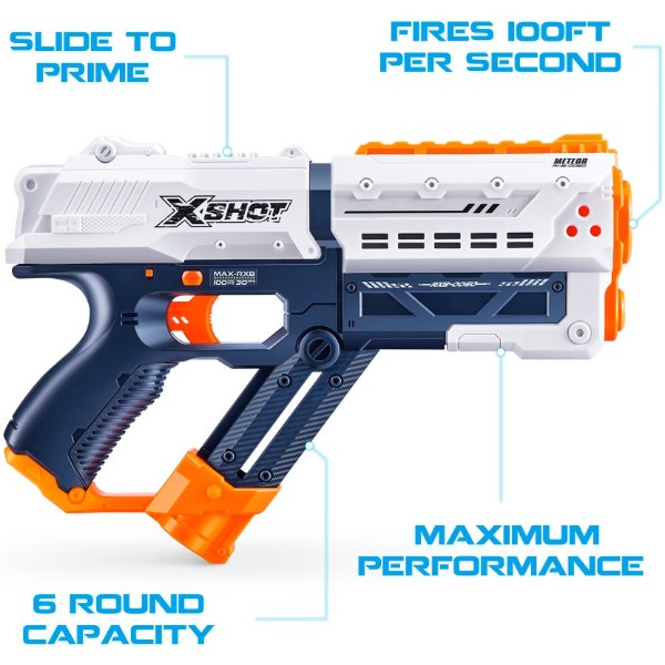 Фото - Бластер многозарядный ZURU X-Shot EXCEL NEW CHAOS Meteor (12 пулек) (36282R)