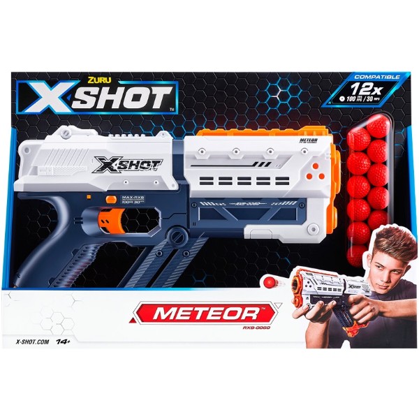 Фото - Бластер многозарядный ZURU X-Shot EXCEL NEW CHAOS Meteor (12 пулек) (36282R)