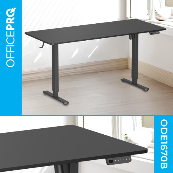 Фото - Стол компьютерный OfficePro ODE1670B Black