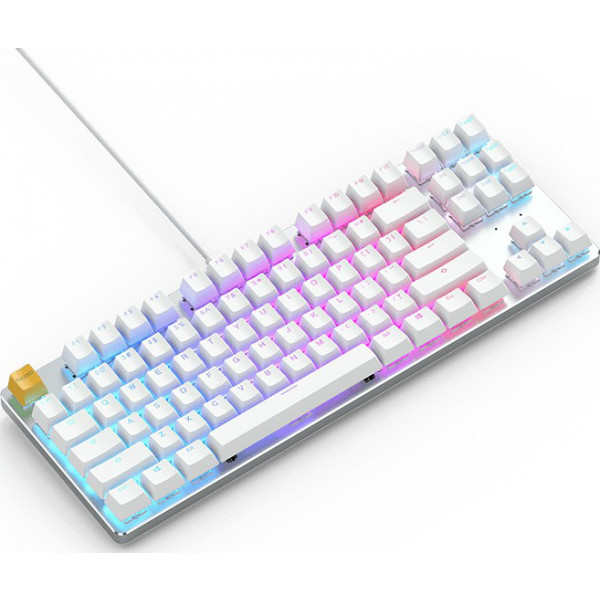 Фото - Клавіатура дротова Glorious GMMK TKL White (GLO-GMMK-TKL-BRN-W)