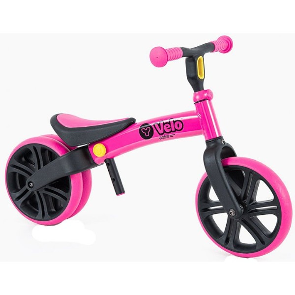 Фото - Беговел YVolution YVelo Junior Розовый (N101050)