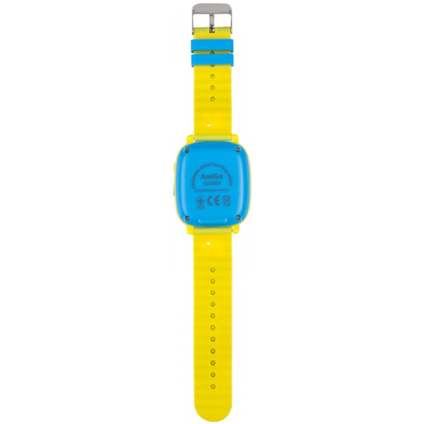 Фото - Дитячий годинник AmiGo GLORY GO001 Camera+LED Blue-Yellow