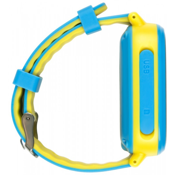 Фото - Дитячий годинник AmiGo GLORY GO001 Camera+LED Blue-Yellow