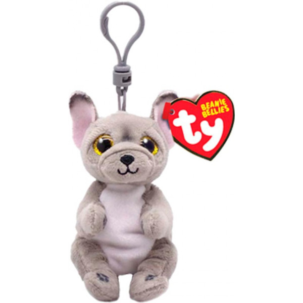 Фото - М'яка іграшка TY Beanie Bellies 43111 Сірий пес "WILFRED" 12см (43111)