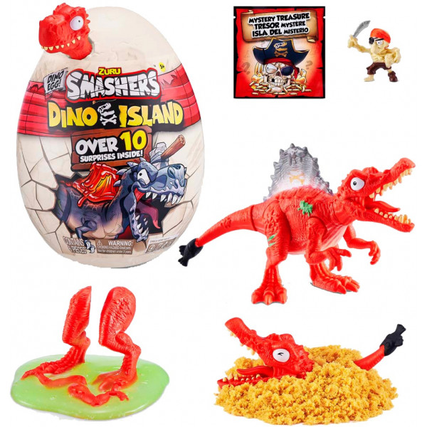Фото - Динозавр Smashers Mini Dino Island з аксесуарами-B (Смешерс Міні Діно Айленд) (7486B)