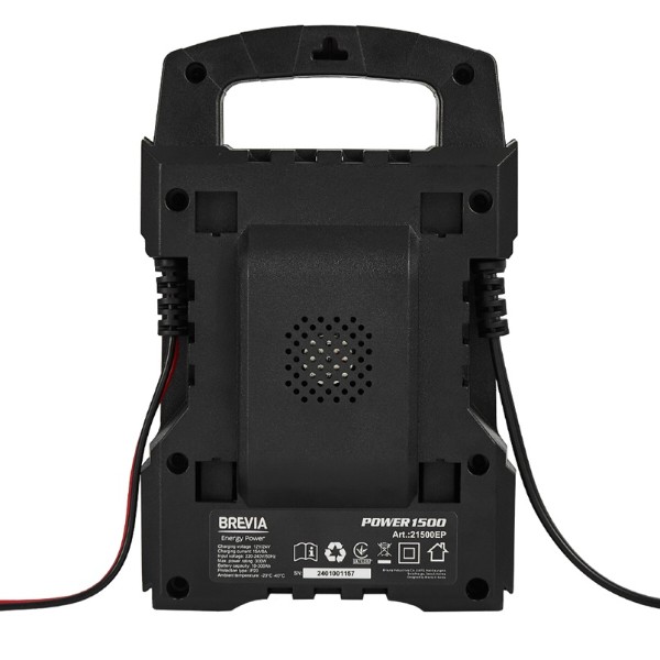 Фото - Пускозарядное устройство Brevia POWER1500 15A 12V/24V 10-300Ah (21500EP)